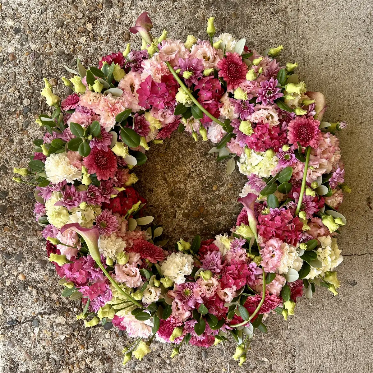 Couronne Camaieu rose