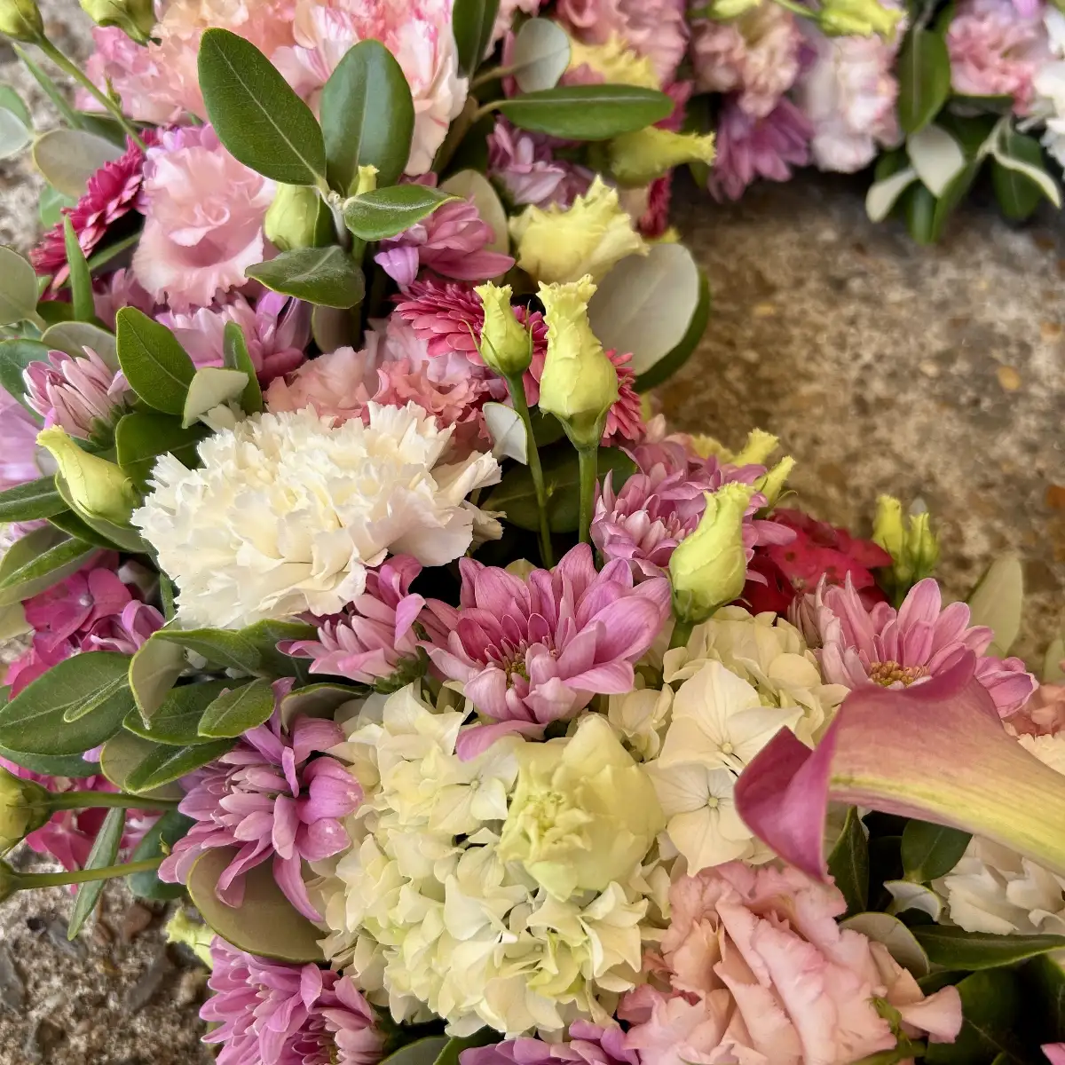 Couronne Camaieu rose